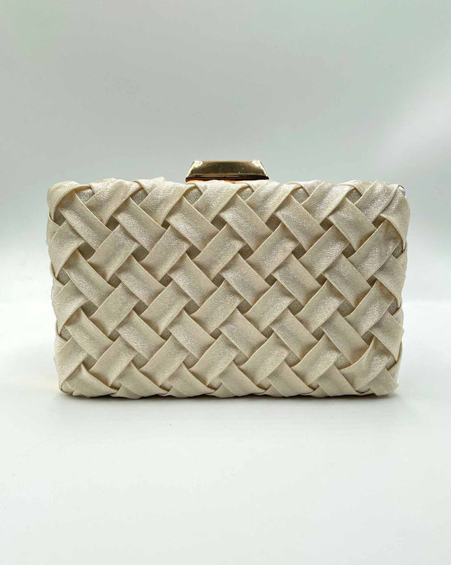 Fashion Woven Banquet Clutch Bag