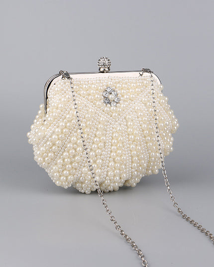 Evening Personalized Shell Pearl Bag