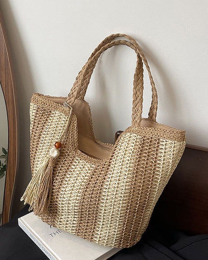Beach Woven Tote Bag