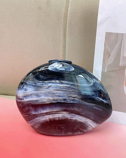 Fashion Acrylic Stone Pattern Shell Bag