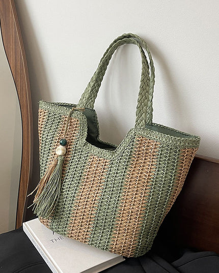 Beach Woven Tote Bag