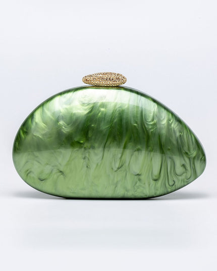 Fashionable Special-shaped Shell Acrylic Wedding Bag