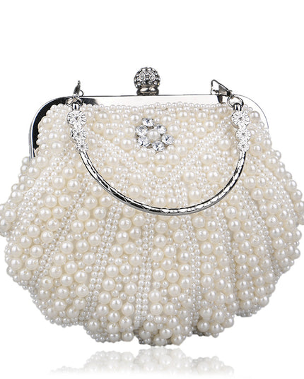 Evening Personalized Shell Pearl Bag