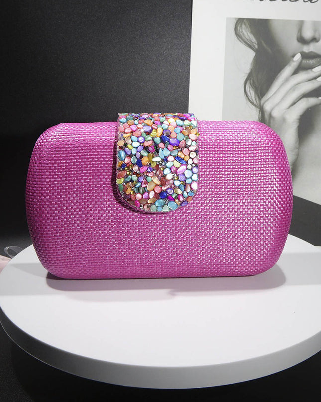 Simple Woven Evening Bag All-match Bag