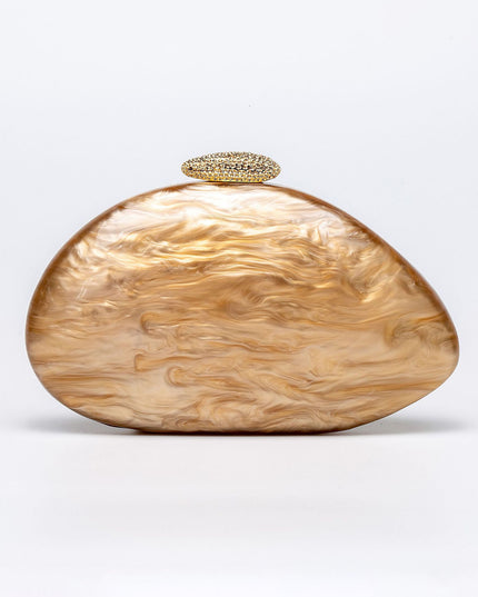 Fashionable Special-shaped Shell Acrylic Wedding Bag