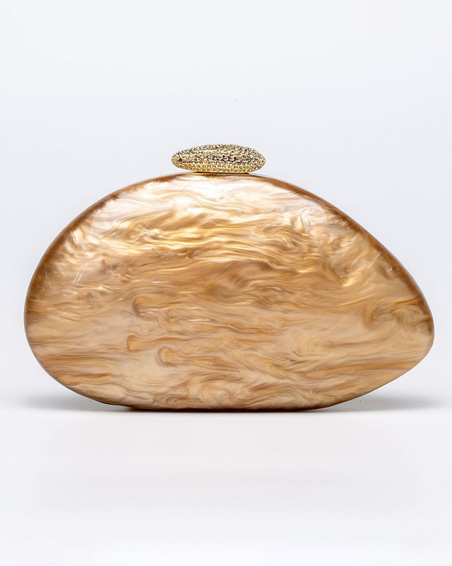 Fashionable Special-shaped Shell Acrylic Wedding Bag