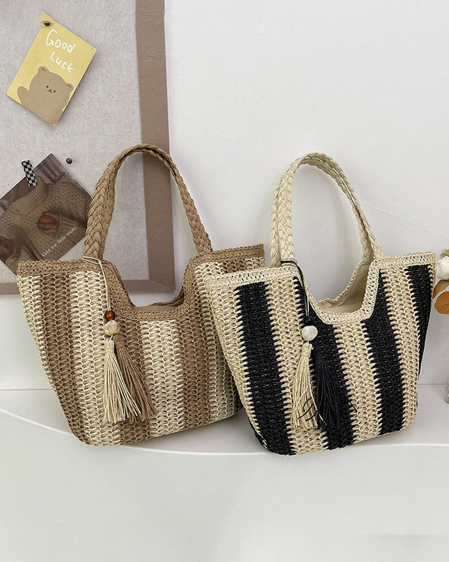 Beach Woven Tote Bag