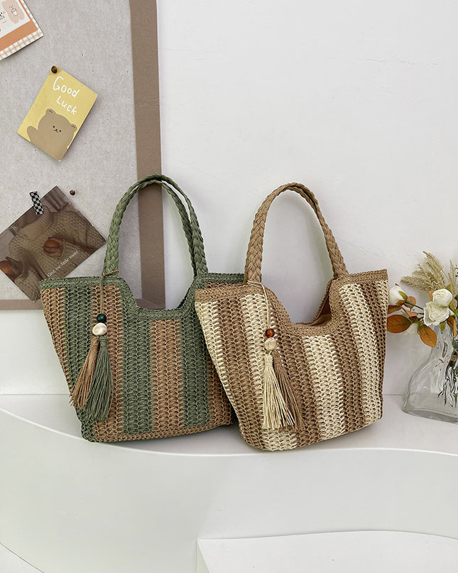 Beach Woven Tote Bag