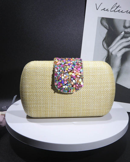 Simple Woven Evening Bag All-match Bag