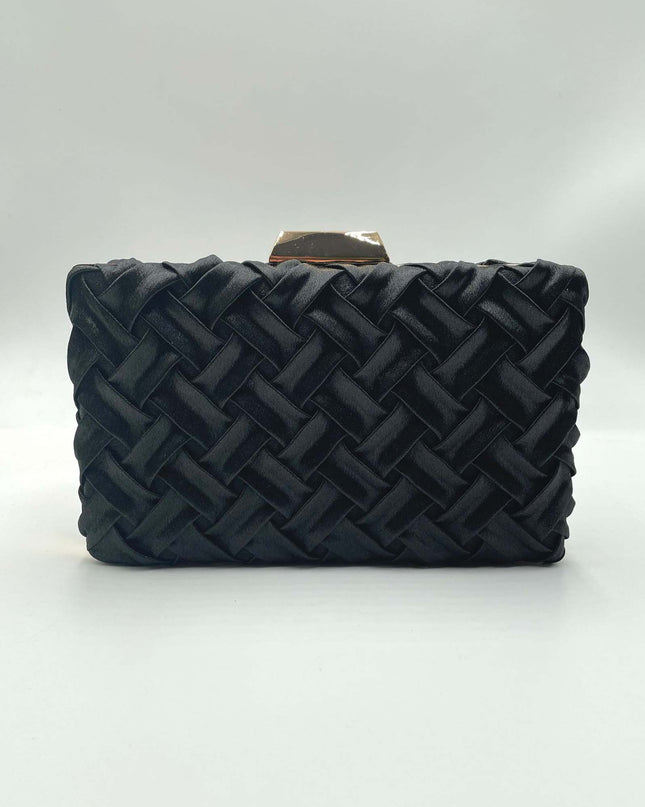 Fashion Woven Banquet Clutch Bag