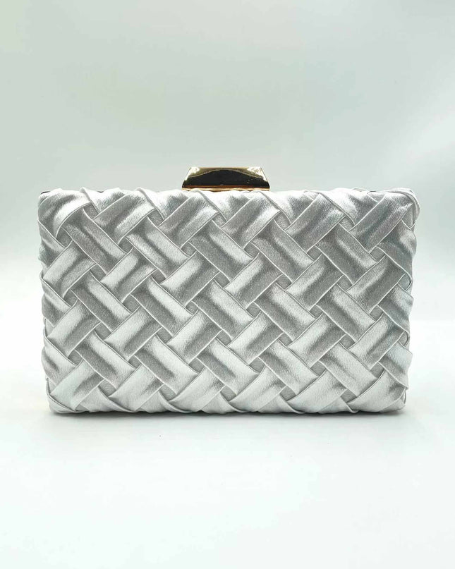 Fashion Woven Banquet Clutch Bag