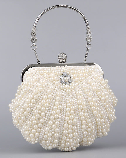 Evening Personalized Shell Pearl Bag