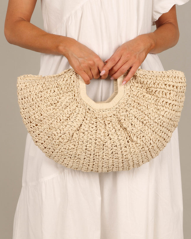 Natural Straw Bag