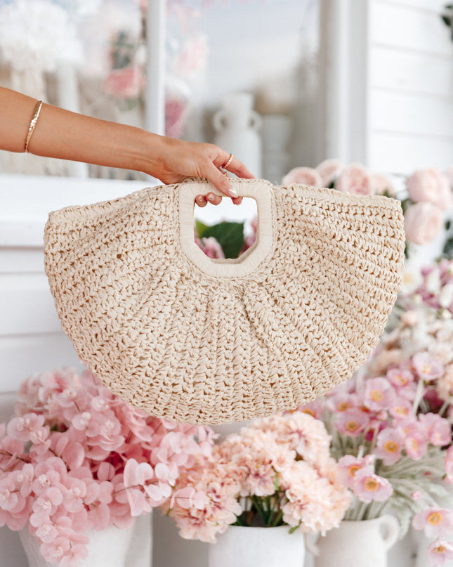 Natural Straw Bag